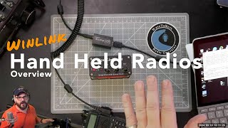 Winlink Using A Hand Held Radio  OVERVIEW [upl. by Eelloh]