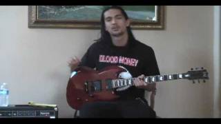 ESP LTD Viper 301 2K3 Guitar Demo [upl. by Nahtnanhoj]