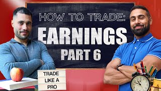 How To TRADE EARNINGS Reports Part 6  November 11 LIVE [upl. by Norahs]