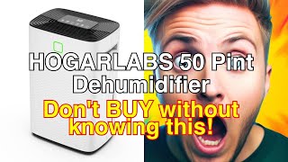 Hogarlabs 50 pint dehumidifier review the ultimate solution for home comfort [upl. by Ainehs81]