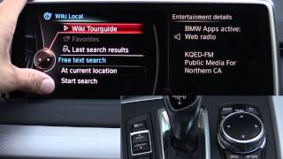 2014  2015  2016 BMW iDrive Touch Infotainment Review  with finger writing recognition [upl. by Bergwall]