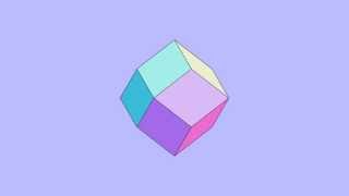 Rotating Rhombic Dodecahedron [upl. by Midis]