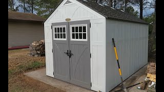 How to Assemble a Suncast Storage Shed BMS8100 Plus One Expansion Kit [upl. by Caitlin]