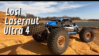 Losi Lasernut U4 an Awesome 110th Scale Multiterrain 4x4 RC Rig [upl. by Nirret]