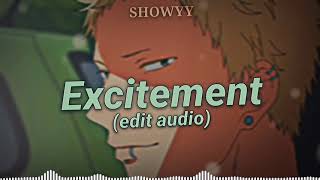 Trippie Redd  Excitement Edit Audio [upl. by Kalbli]