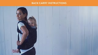 How to Back Carry in Your Baby Carrier [upl. by Enelrahs420]