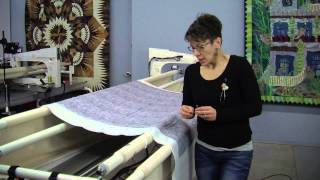 Video 1 Preparing Your Quilt for Longarm Quilting [upl. by Aleciram]