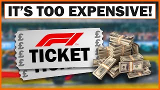 F1 ticket prices are getting RIDICULOUS [upl. by Aizitel]