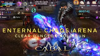 Cabal Mobile PHVN  Clear Dungeon solo run with durational accessories [upl. by Anilek]