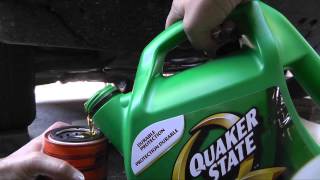 How to change the oil in a 20112012 Kia Sportage [upl. by Kauffmann]