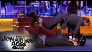 John Bishop and Jonathan Ross Planking  The Jonathan Ross Show [upl. by Nosreg]