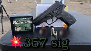 9mmP VS 357 Magnum Short Barrels Episode 5 Liberty Civil Defense [upl. by Norred49]