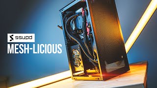 The ALMOST Perfect ITX Case  SSUPD Meshlicious Review [upl. by Jeff]