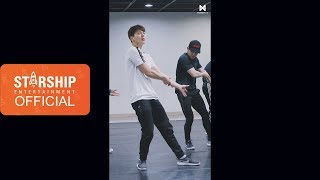 SHOWNUDance Practice 몬스타엑스 MONSTA X  JEALOUSY Vertical Video [upl. by Nwahsan]