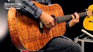 Martin Custom Koa D41 Dreadnought Acoustic Guitar Natural [upl. by Anes]