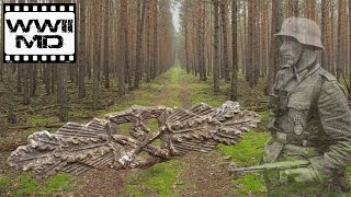 WWII Metal Detecting  German Waffen SS  Traces of War on the Eastern Front [upl. by Llenej]