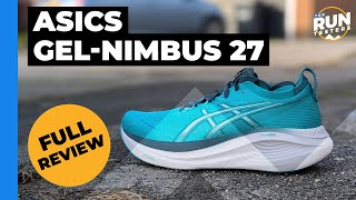 Asics GelNimbus 27 Full Review  Four runners test the latest updates to the popular cushioned shoe [upl. by Nyrak]