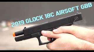 VFC Glock 18c  2019 Airsoft Review [upl. by Jones]