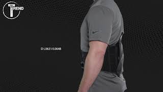 Trend Medical LSO Back Brace [upl. by Ynnub68]