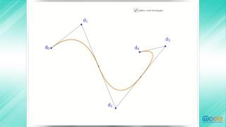 MOOC Curves 81 From Bézier curves to Bspline curves [upl. by Aleacin]