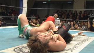 20061224 IWGP Jr KANEMOTO vs MINORU [upl. by Llenrep]