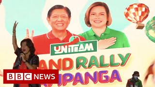 The controversial candidates in the Philippines presidential election  BBC News [upl. by Derfiniw]