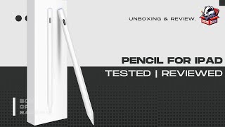 HATOKU 2nd Generation Pencil for iPad Magnetic Charging Stylus with Tilt amp Palm Rejection ipad [upl. by Desma]