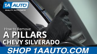 How to Remove A Pillars 1419 Chevy Silverado [upl. by Raynata896]