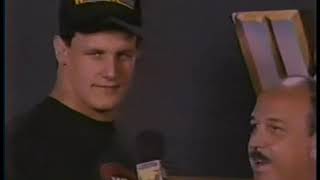 Bill Fralic Interview WWF 1986 [upl. by Aleacim]