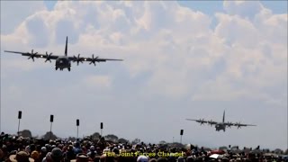 C 130 Vs C 17 Short Landings And Takeoffs [upl. by Hellah]