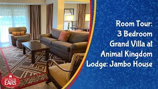 AKL Jambo House  3 Bedroom Grand Villa  Room Tour [upl. by Gnaht614]