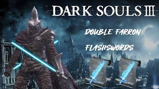 Dark Souls 3  Double Farron Flashsword  PvP  Farron Sorcerer Build [upl. by Annia745]