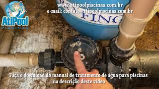 Como retirar o ar da tubulação da piscina [upl. by Ikiv3]