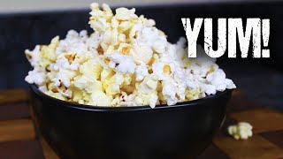 Homemade Microwave Popcorn  From Scratch [upl. by Odnomra]