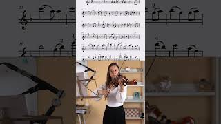 Lullaby Brahms Wiegenlied Violin Tutorial lullaby [upl. by Nomla]