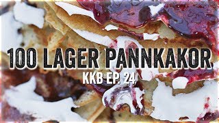 100 LAGER PANNKAKSTÅRTA [upl. by Schwerin287]