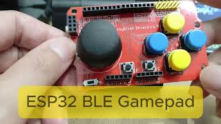 ESP32 BLE Gamepad [upl. by Suiddaht]