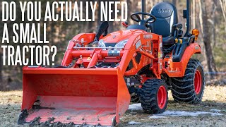 Should You Buy A Kubota BX Tractor for Your Small Farm or Homestead [upl. by Aerdnaed]