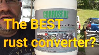 Corroseal Rust Converter Test Application and Results [upl. by Alcott]