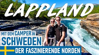 SCHWEDISCH LAPPLAND mit dem WOHNMOBIL  Abisko Stora Sjöfallet Storforsens  VANLIFE SCHWEDEN [upl. by Nerat]