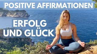 Erfolg amp Glück 🌈 Meditation für Selbstwert amp Selbstbewusstsein  Affirmationen [upl. by Atinuj]