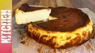 San Sebastian Cheesecake Recipe  Original La Viña Recipe  Spanish Food [upl. by Phail]