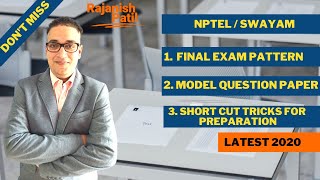 SWAYAM  NPTEL  Paper Pattern  Model Paper  Tricks  for NPTEL  SWAYAM Exam  100 Success [upl. by Ttimme924]