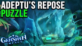 Adeptus Repose Chest Puzzle Genshin Impact [upl. by Scheers286]