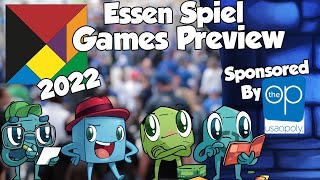 Essen Spiel 2022 Preview [upl. by Aja]