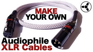 How to Make You Own Audiophile XLR cables [upl. by Winwaloe]