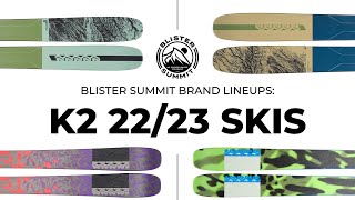 2023 K2 Dispatch amp Mindbender Skis  Blister Summit Brand Lineup [upl. by Inek707]