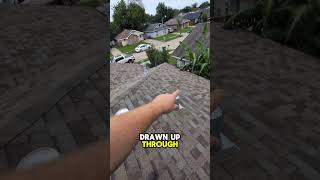 Improper Attic Ventilation Can Damage Your Roof homeinspection roofinspection [upl. by Rehpitsirhc221]