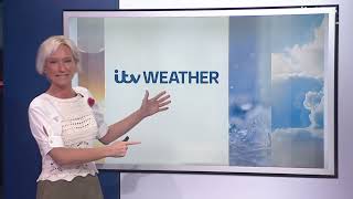 Ruth Dodsworth ITV Weather 28th October 2024 [upl. by Nnyladnarb702]