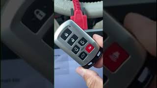 How to program Toyota key remote  FREE  No gadgets needed Hidden features [upl. by Gaves564]